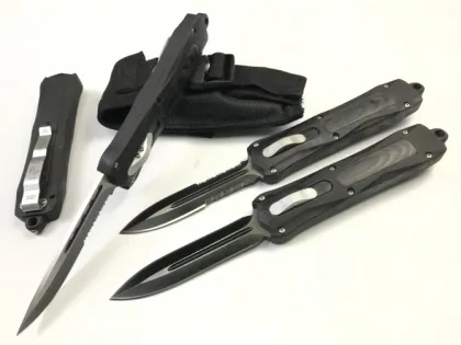 Tactical Sharper Push Button Automatic Knife