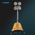 Superior quality Mobile Lighting Tower 9m High Mast Machine