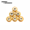 Hexagon Besar Sendiri Lock Serrated Flange Nuts