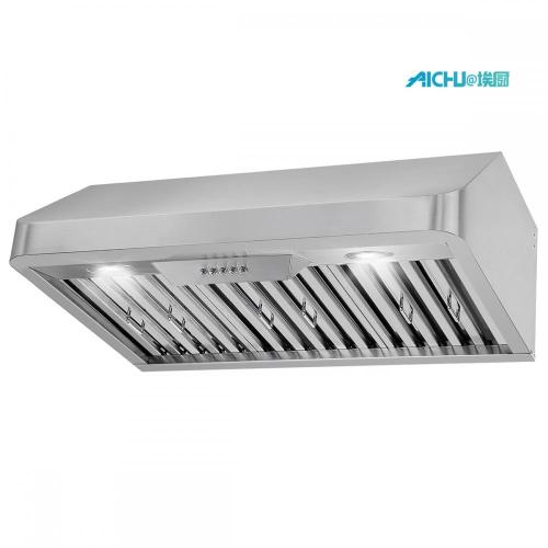 Commercial Kitchen Exhaust Range Hood 30 Inch UnderCabinet Kitchen Range Hood with ButtonControl Supplier