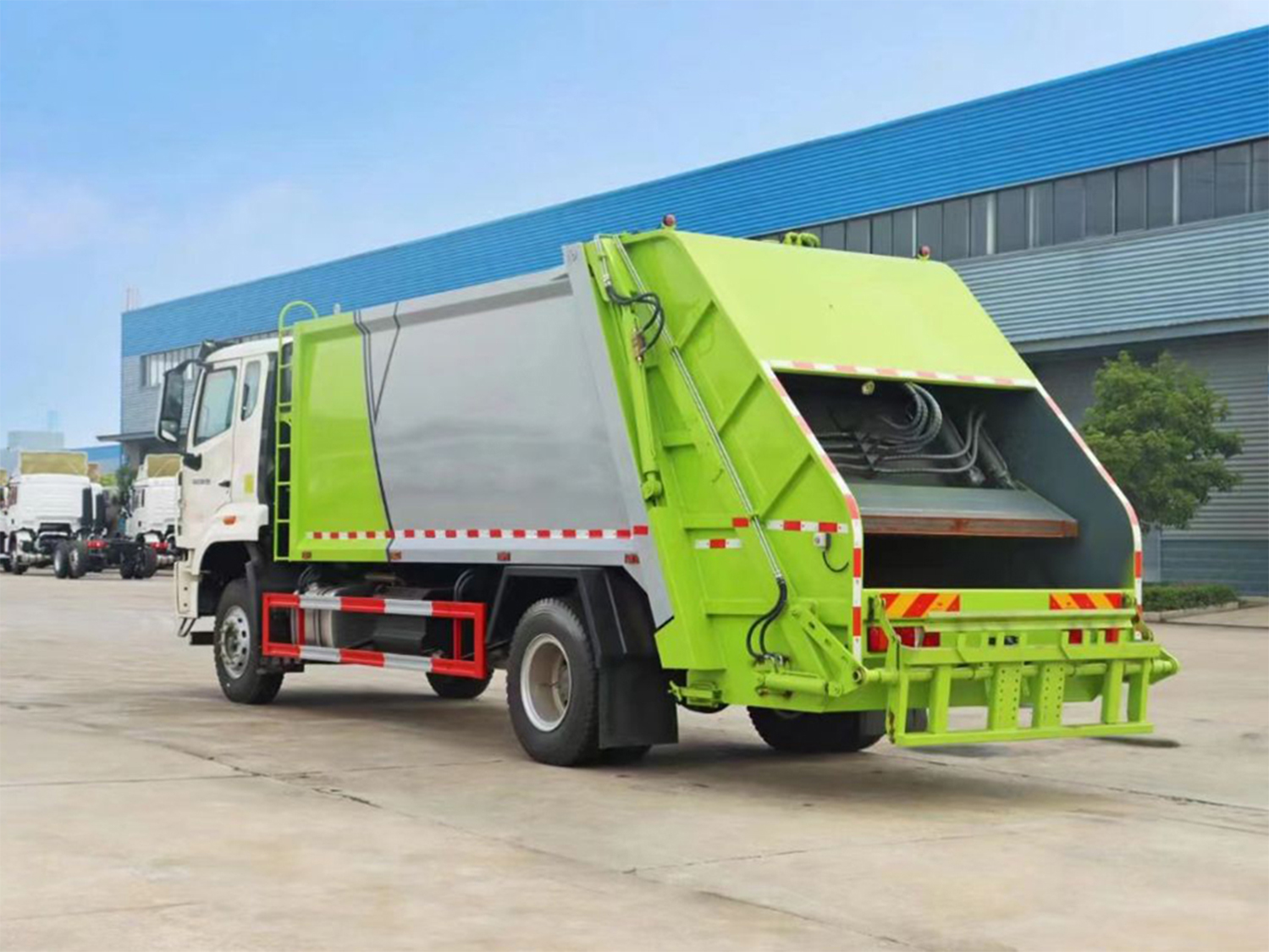 waste management front loader