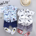 Hot Summer Baby Clothing Set Baby boys suit for Boys Cute Casual Clothes Set dinosaur Top Shorts infant Suits Kids Clothes