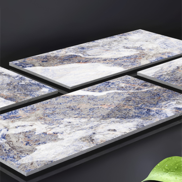 Foshan Glazed Porcelain Tiles - Rustic Shiny Marble Texture Luxury Stone Look Tile 600x1200