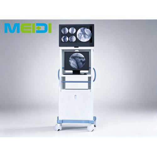 High Frequency Mobile Digital C-Arm X-Ray System 100mA 9 Inch Image Intensifier Dual LCD Touch Screen Orthopedic Surgical Fluoro