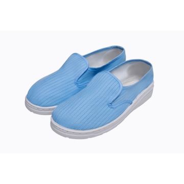 Cleanroom Blue Thin Stripes of Sole Shoes