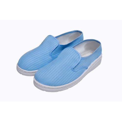 Cleanroom Blue Thin Stripes of Sole Shoes