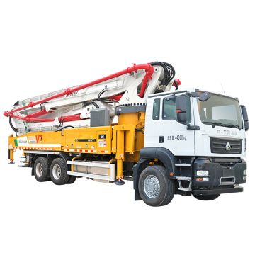 Pompa in cemento per camion HB52V con telaio