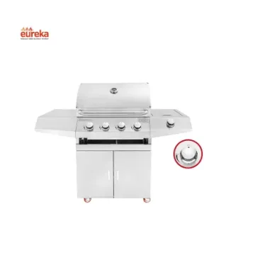 Luxury Modular Stainless Steel Portable Large 4 Burner Island Kits BBQ Grill
