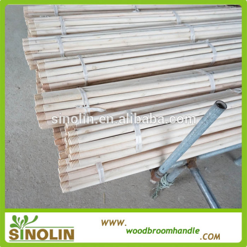 natural wooden mop handle