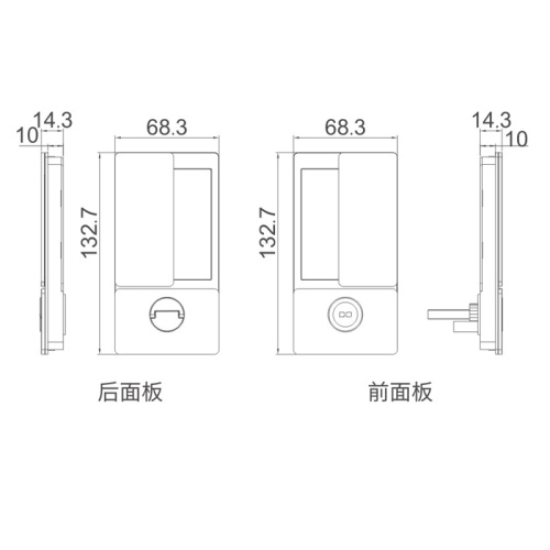 Высококачественный замок дверного сплава цинка