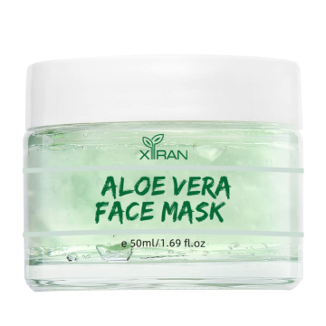 100% Pure Natural Organic Aloe Vera Gel Face Mask for Hydrating and Repairing Redness