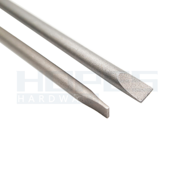 Custom S2 Alloy Flat Screwdriver Bits for Pneumatic and Electric Power Tools