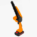 Pemangkasan Gunting Rantai Mudah Alih Tanpa Cordless Melihat Chainsaw Mini Electric