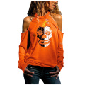 Halloween-Kostüme für Frauen lässig locker übergroße T-Shirt