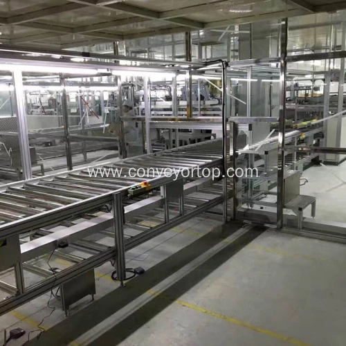 Motorized Loading Line Assembly Customized Motorised Conveyor Roller Motor Assembly Line China ...