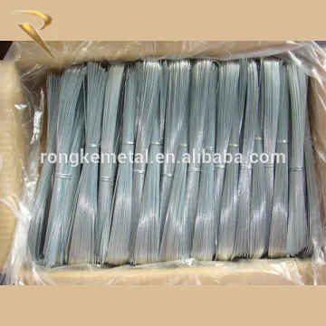 U-type iron wire made by galvanized wire or black annealed wire