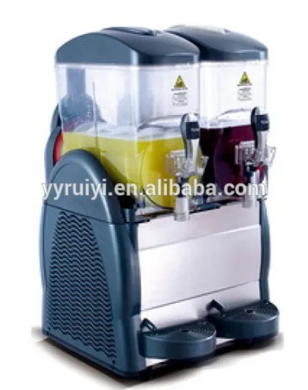 2 tank commercial slush machine