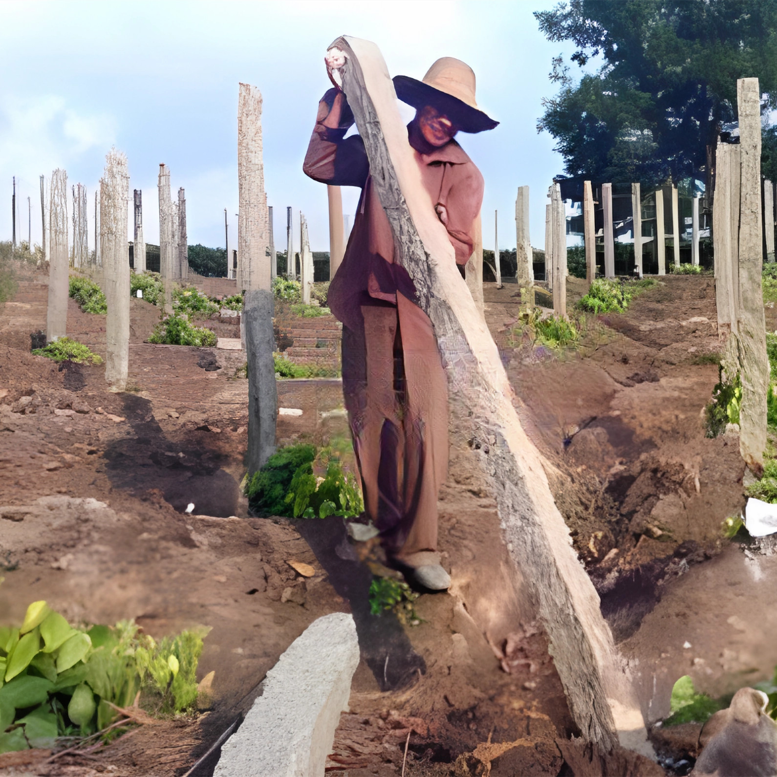 Floating agricultural plantation