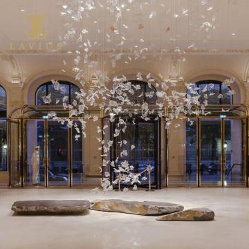 New Design Luxury Hotel Villa Lobby Crystal Chandelier