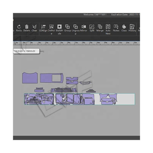 Software de corte de películas de protección de pintura
