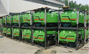 Farm Tractor Mini Round Hay Baler CE Certificated
