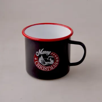 Metal Coffee Cup Gift Use Cups Camping Mug Enamel Mug for Promotion Products