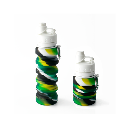 Outdoor Sports Silicone Collapsible Water Drink Bottle