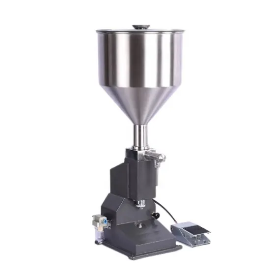 Pneumatic Semi-Automatic Small Paste Filling Machine for Yogurt, Honey, and Liquids
