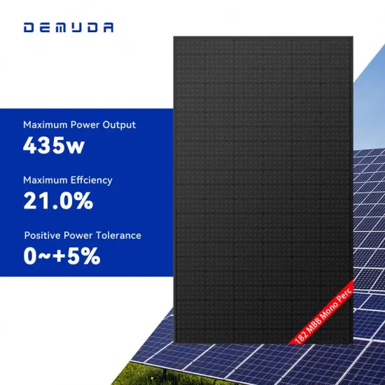 China Supplier A Grade Half Cell PV Photovoltaic Monocrystalline Module 435w-455w All Full Black Mono Solar Panel