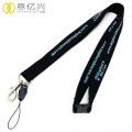 20 mm silkescreen Company Lanyard med logotypanpassad