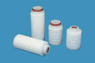125mm / 0.1 micron Small Pleated Filter Cartridge for liqui