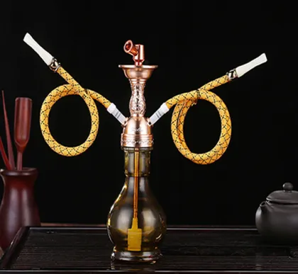 Pot type all glass hookah