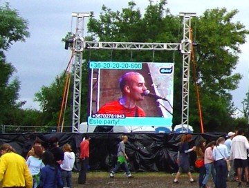P6.67 Outdoor LED Advertising Dipaly Rental Led Video Wall Screen for Product Demo
