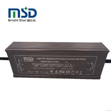 220V 150W Constant Current LED Driver with IP67 Rating and 24V Output