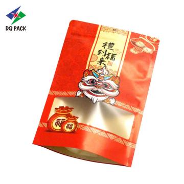 Kraft Paper Bag Stand Up Zipper Pouch