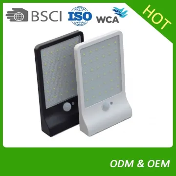 Hot Sell Solar Powered Mini Motion Sensor Solar Outdoor LED Wall Light With Long Time Warranty cheap wall lights