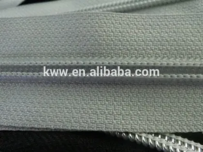 high end 5# mattress zipper long chain nylon zipper roll
