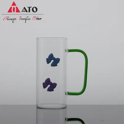 Girl's Water Straw Cup Wind Glass Cup