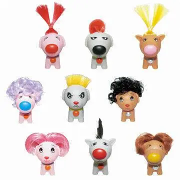 Dodo Puppies+1pc of comb (9 assorted)