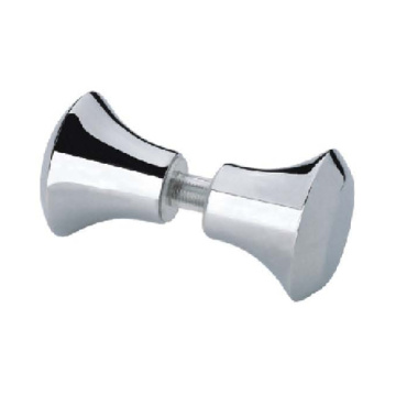 Round Back-to-Back Shower Room Glass Door Pull Knob
