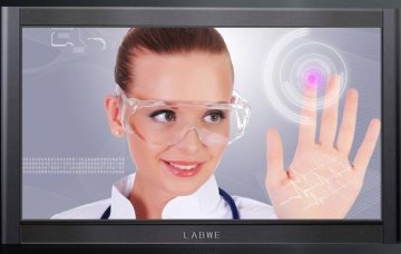 57 Inch 1920 X 1080 Rgb Resolution Wall Mounting Multitouch All In One Tv Pc For Education