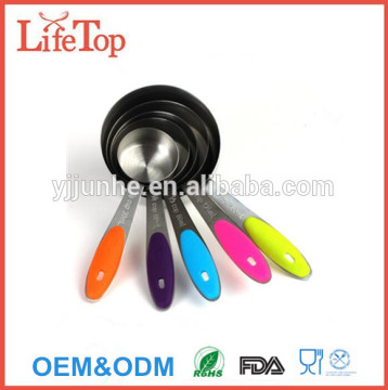 Professional Metal Cookware Tools Stainless Steel Measuring Cups Set