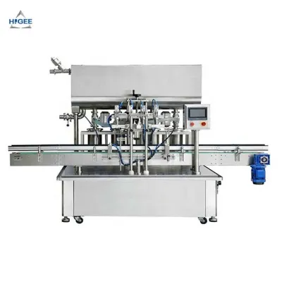 Engine Oil Filling and Labeling Machine Line