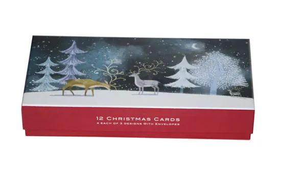 Custom Luxury Christmas Printed Gift Packaging Paper Box