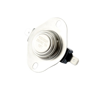 KSD302 Snap Action Bimetal Disc Thermostat for refrigerator coffee maker
