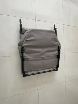 Folding Camping Bed with Mattress for Office Nap