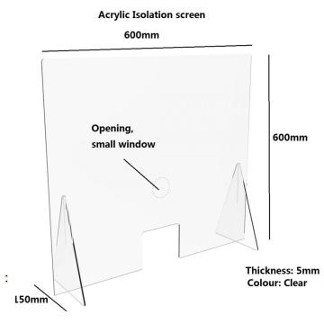 Isolierplatte aus Methacrylat