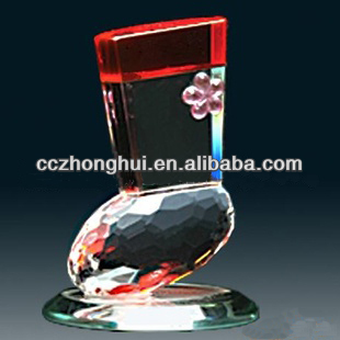 Crystal Christmas Stocking for Christmas Ornament