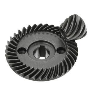 customized steel bevel gears by CNC machining