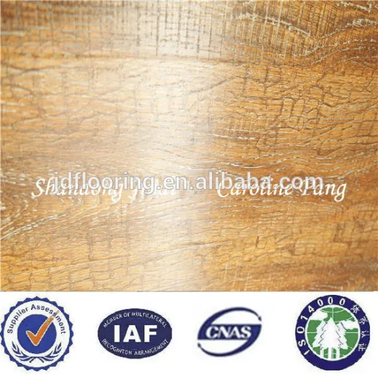 high quality Synchronized emboss engineered laminate flooring